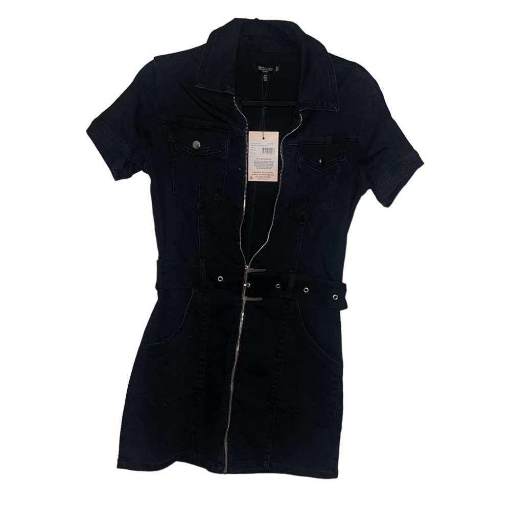 Misguided black petite dress.